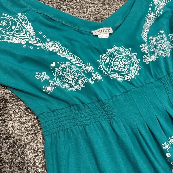 Lot of 3 VENUS Women's Paisley Design Summer Dresses - Size Large - Picture 6 of 12